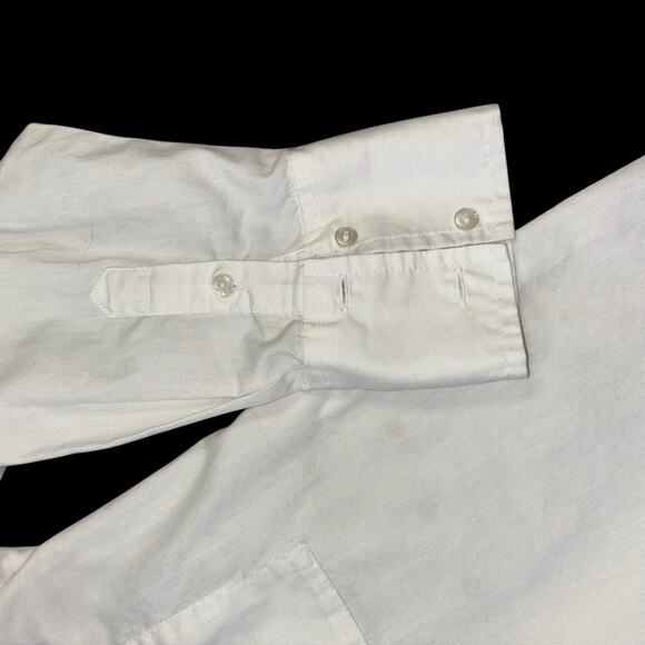 Abercrombie & Fitch Oversized White Button Down Blouse Women’s XS Old Money Top - Picture 5 of 10